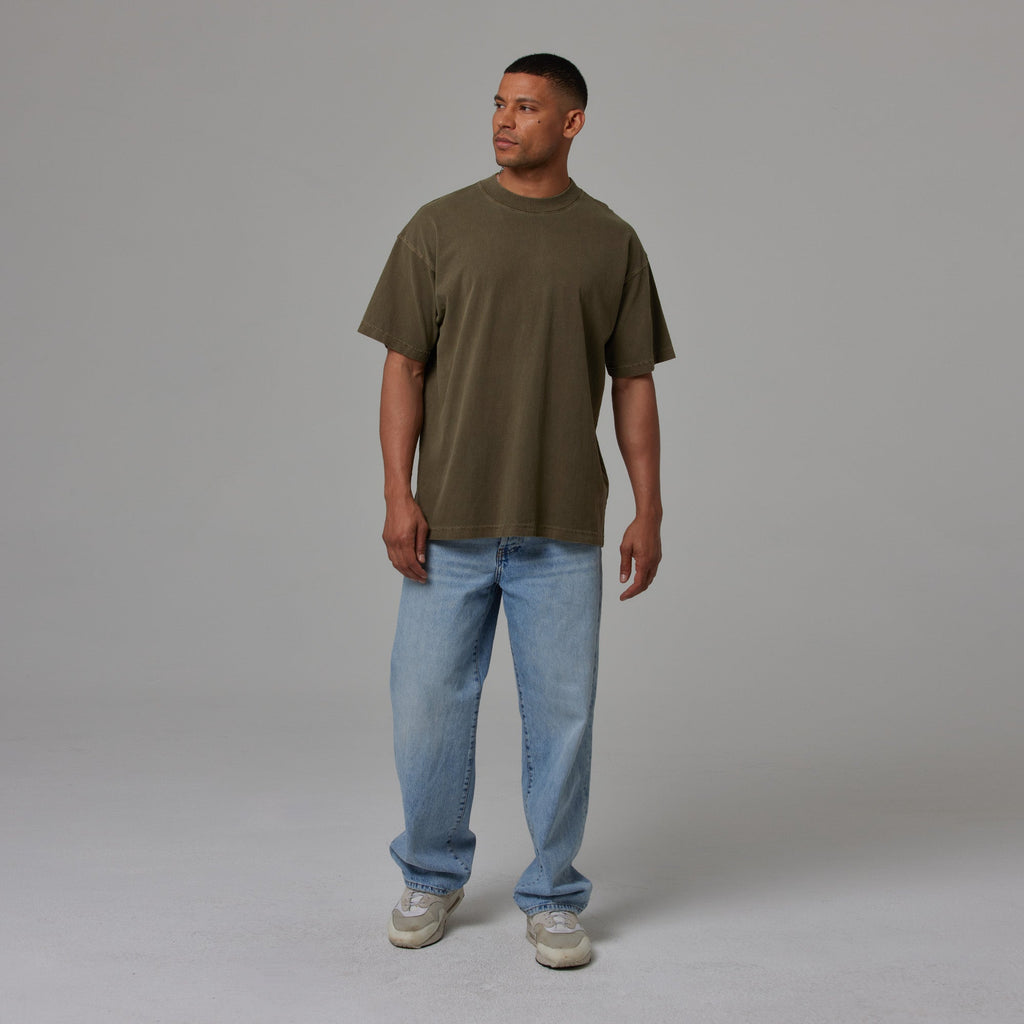 MENS MOCK NECK TEE 6 PACK