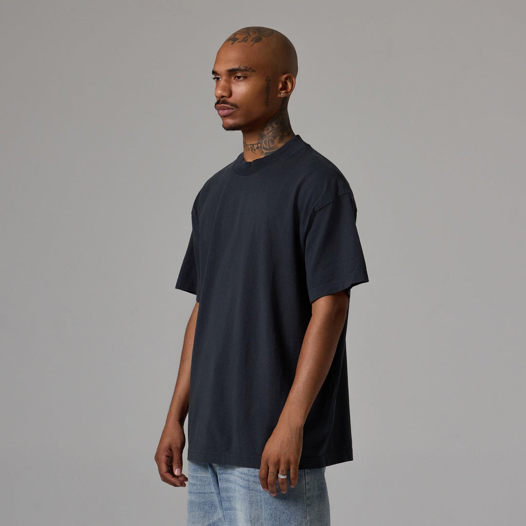 MENS MOCK NECK TEE 6 PACK