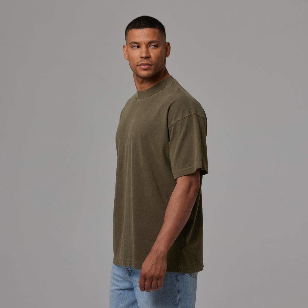 MENS MOCK NECK TEE
