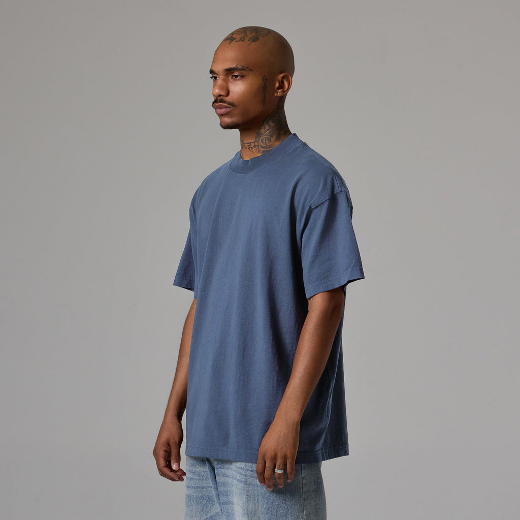 MENS MOCK NECK TEE 6 PACK