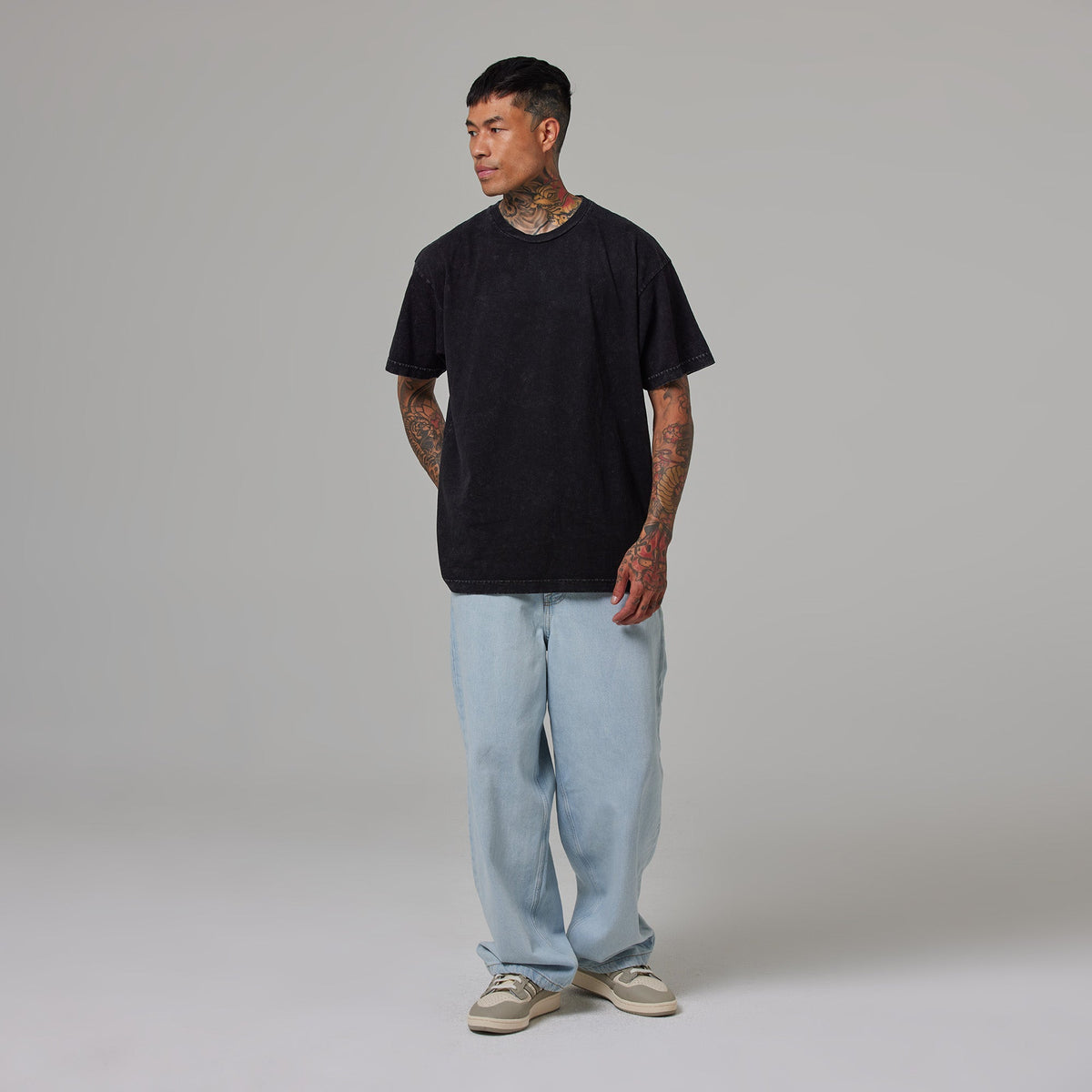 MENS DROP SHOULDER TEE