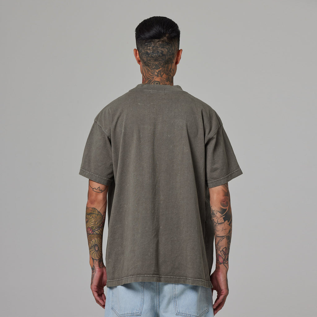 MENS MOCK NECK TEE
