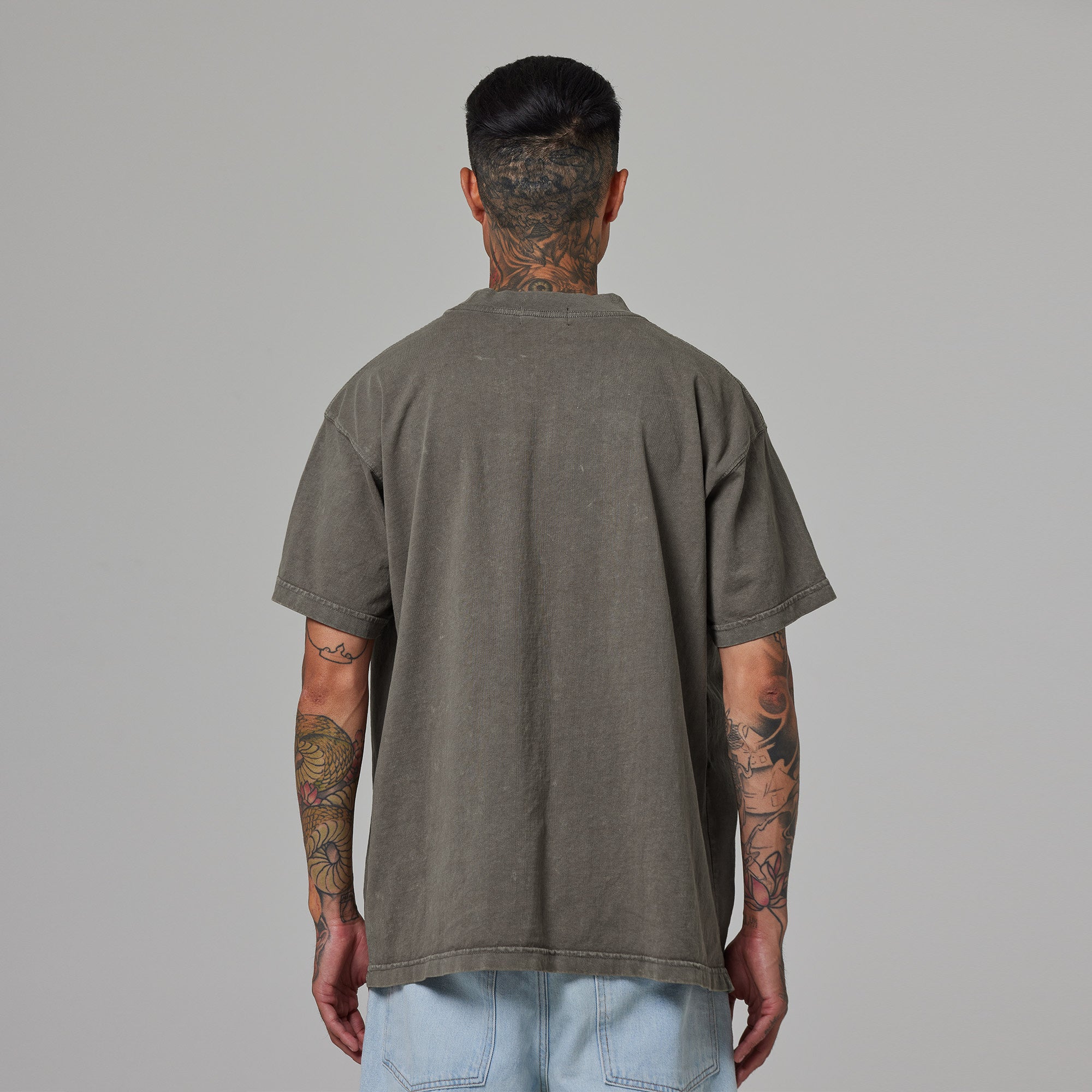 MENS MOCK NECK TEE
