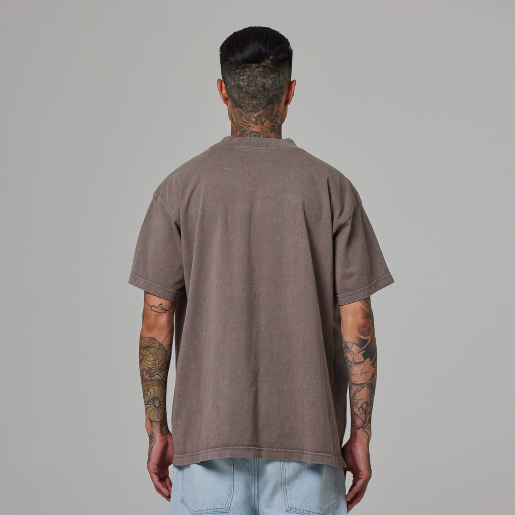 MENS MOCK NECK TEE