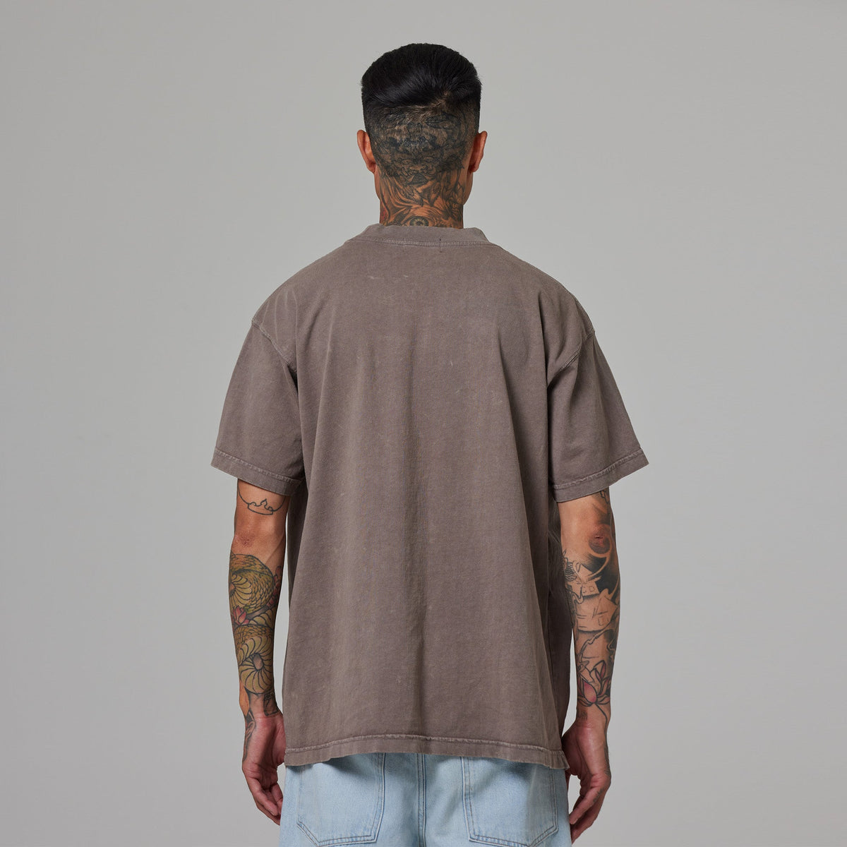 MENS MOCK NECK TEE