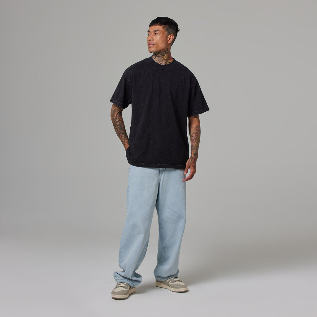 MENS MOCK NECK TEE