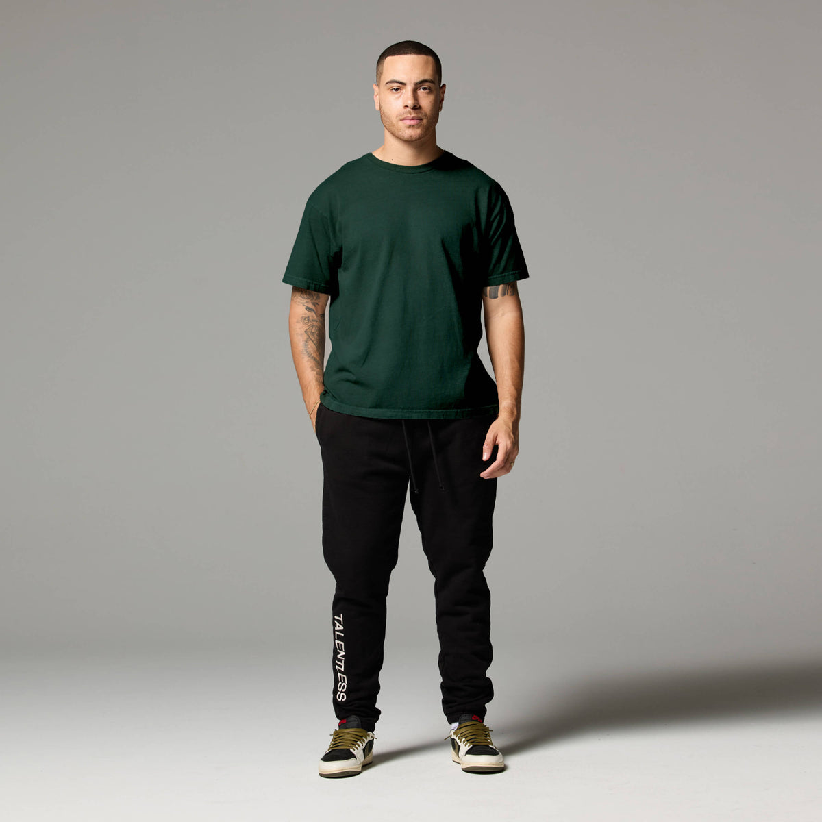 MENS DROP SHOULDER TEE 6 PACK