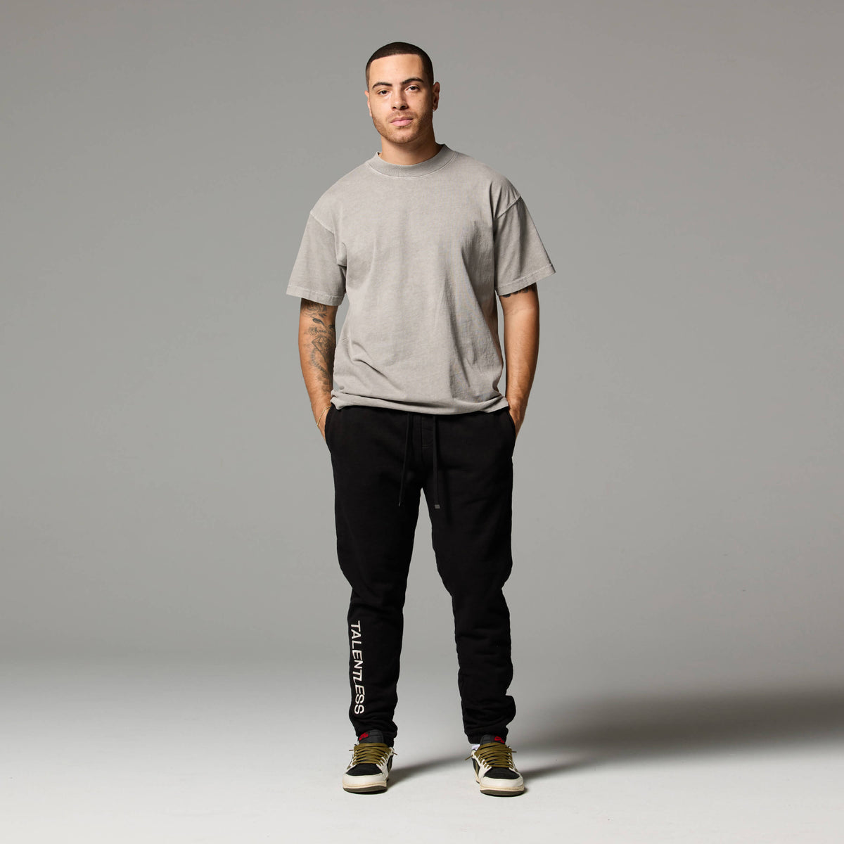 MENS MOCK NECK TEE