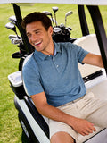 Modern Fit Melange Polo