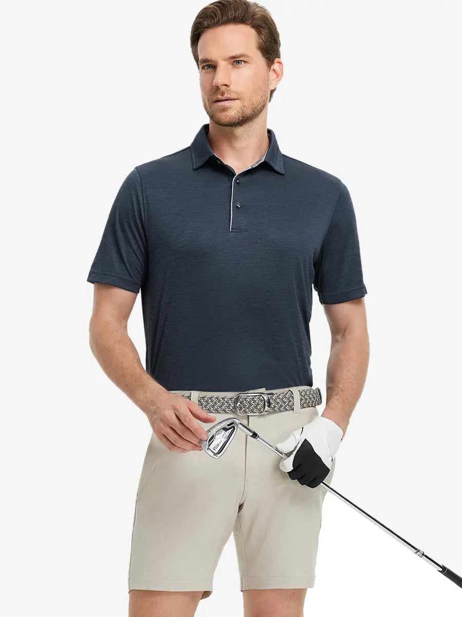 Modern Fit Melange Polo