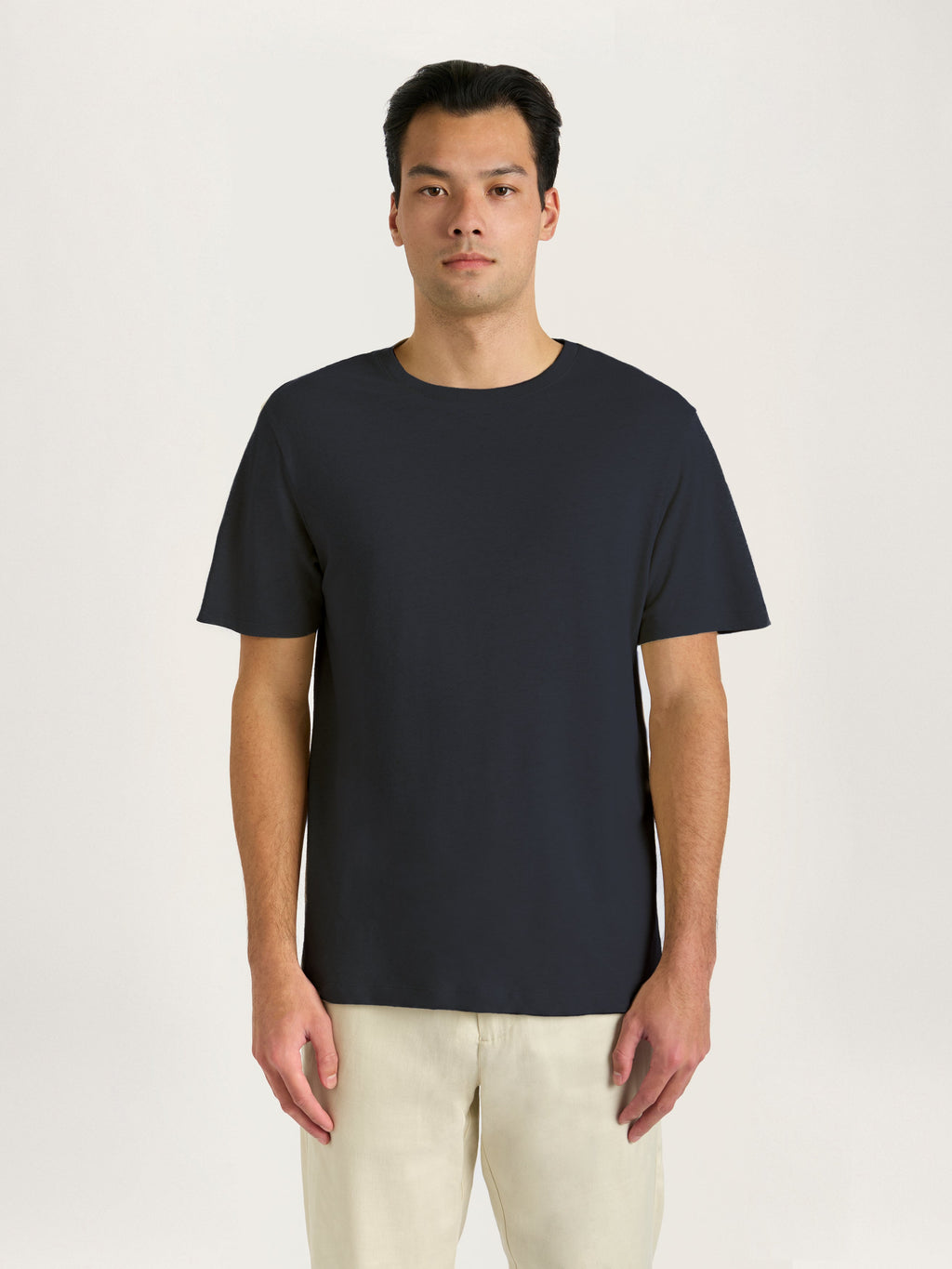 The Linen Tee || Navy | Linen