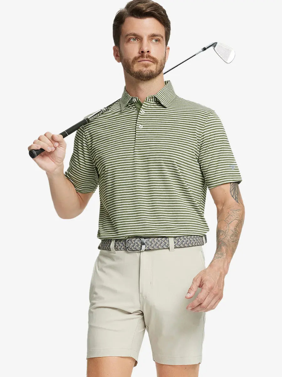 Sport Fit Stripe Polo