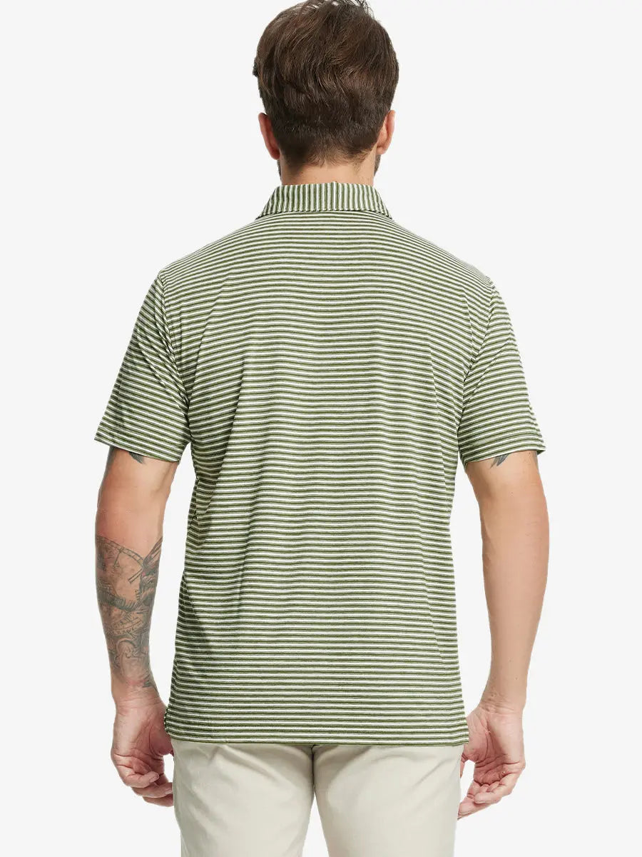 Sport Fit Stripe Polo