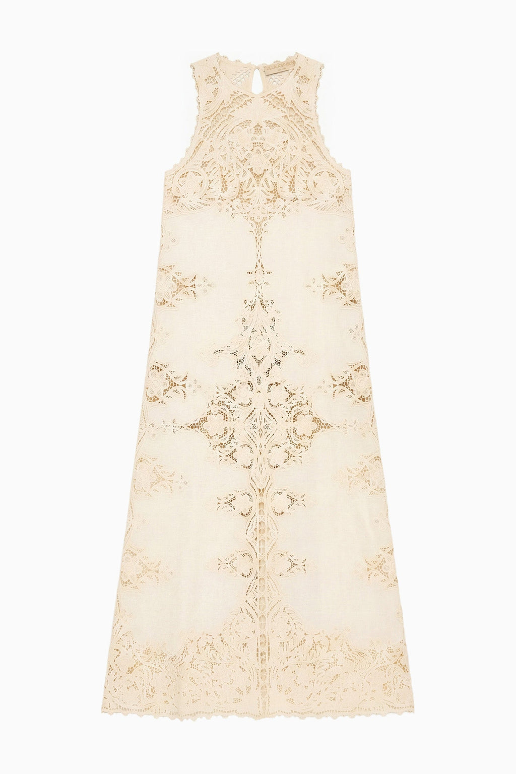 Coralite Linen Dress - Ivory