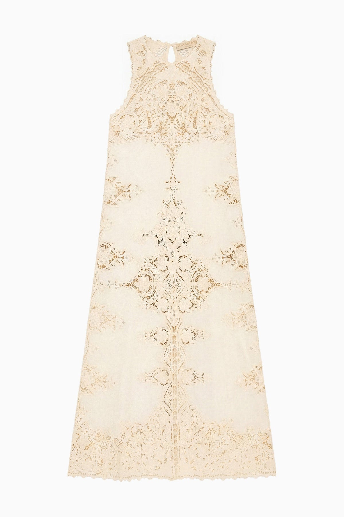 Coralite Linen Dress - Ivory
