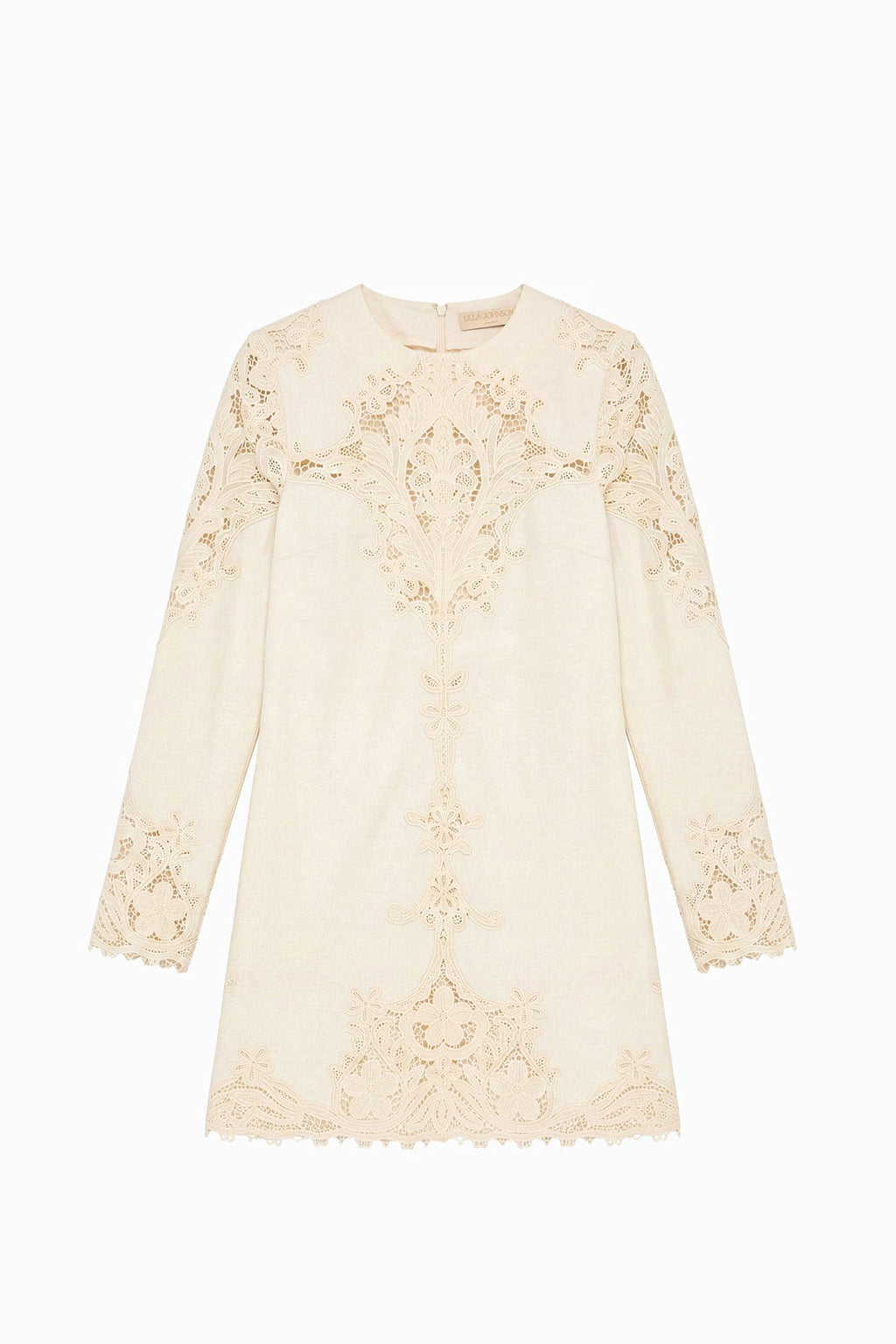 Camie Linen Mini Dress - Ivory