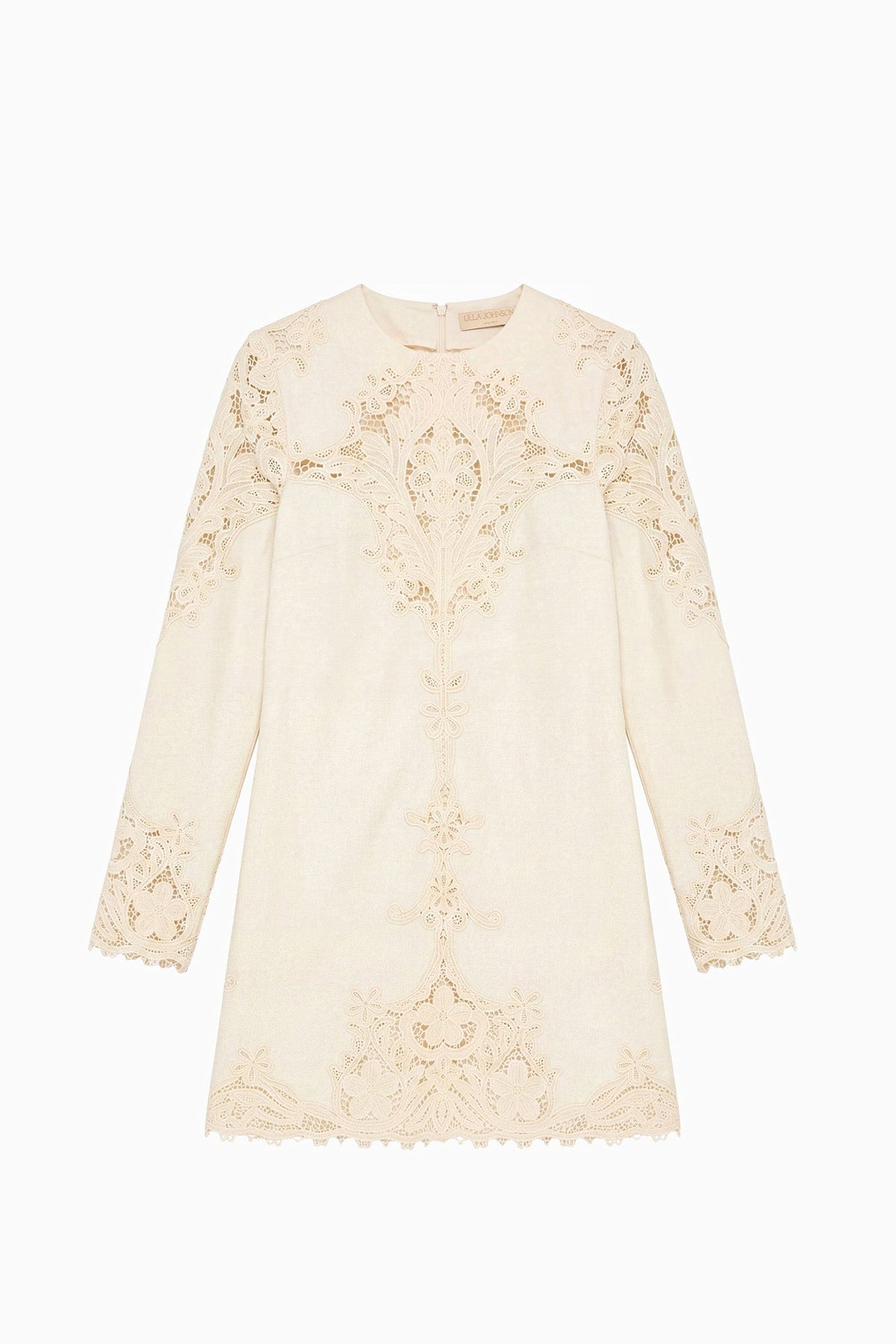 Camie Linen Mini Dress - Ivory