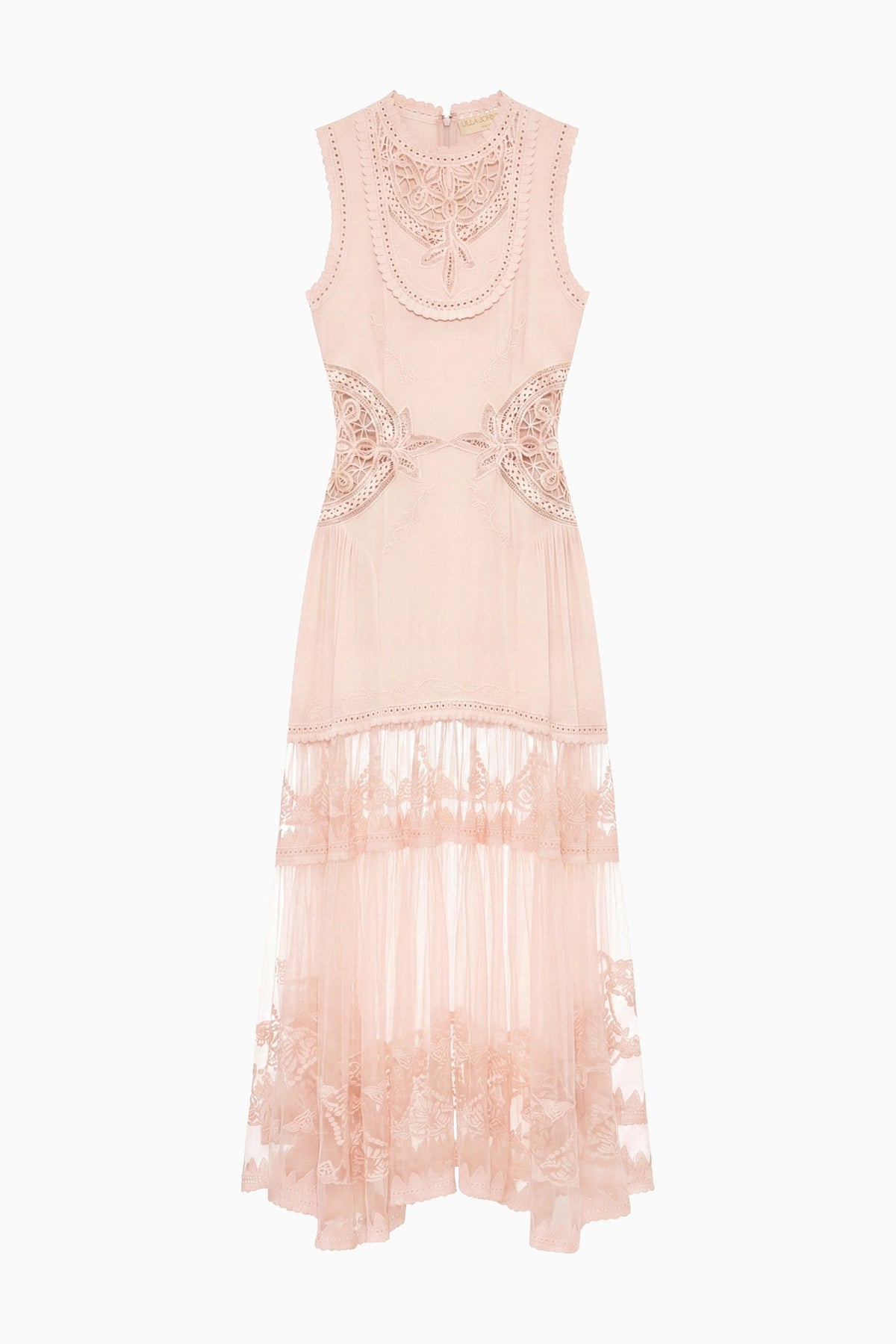 Florence Silk Dress - Blush