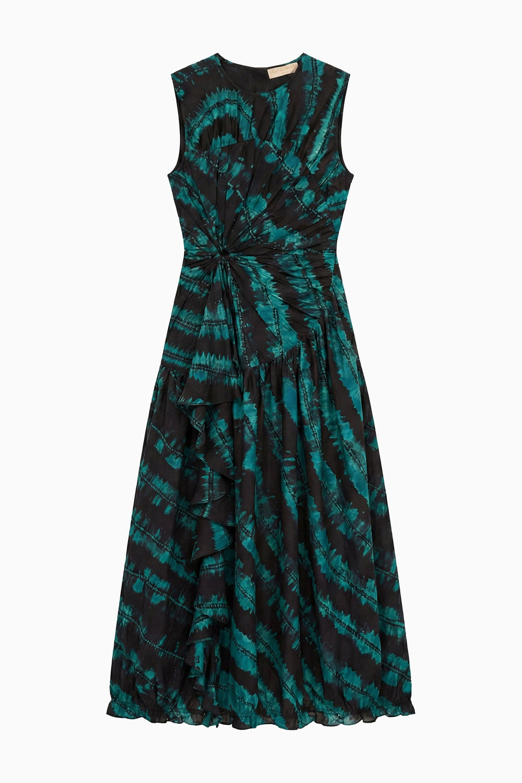 Veda Shibori Dyed Dress - Malachite