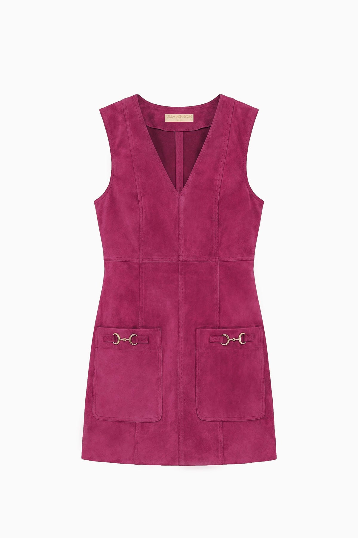 Sloane Suede Mini Dress - Iris