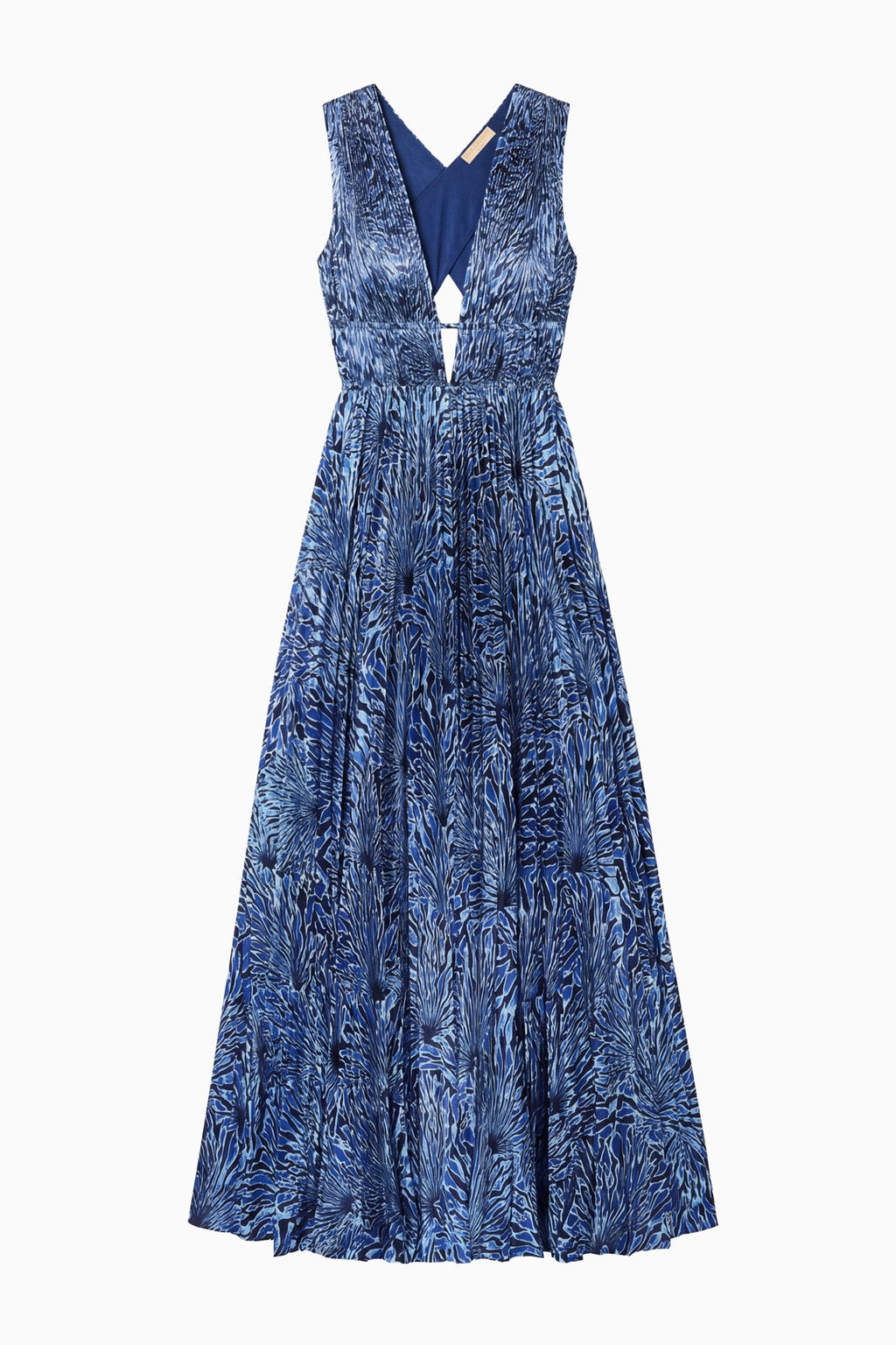 Lena Satin Gown - Lapis