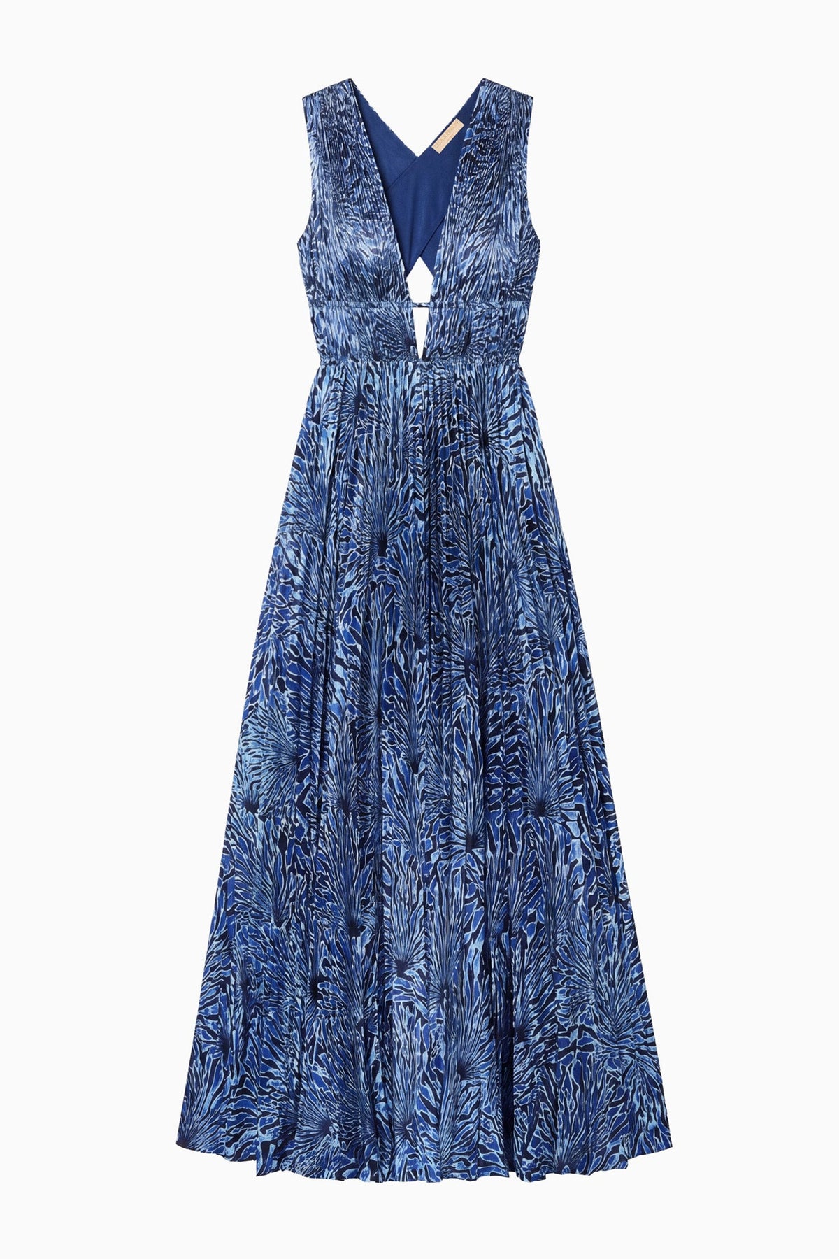 Lena Satin Gown - Lapis