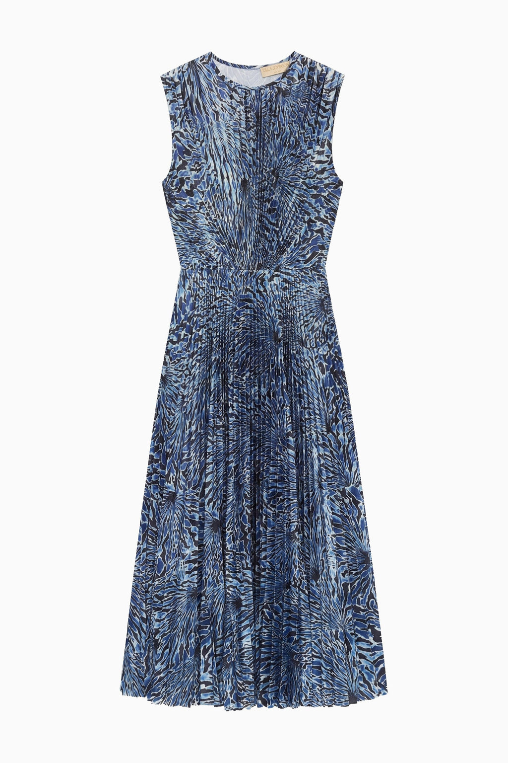 Malin Satin Dress - Lapis