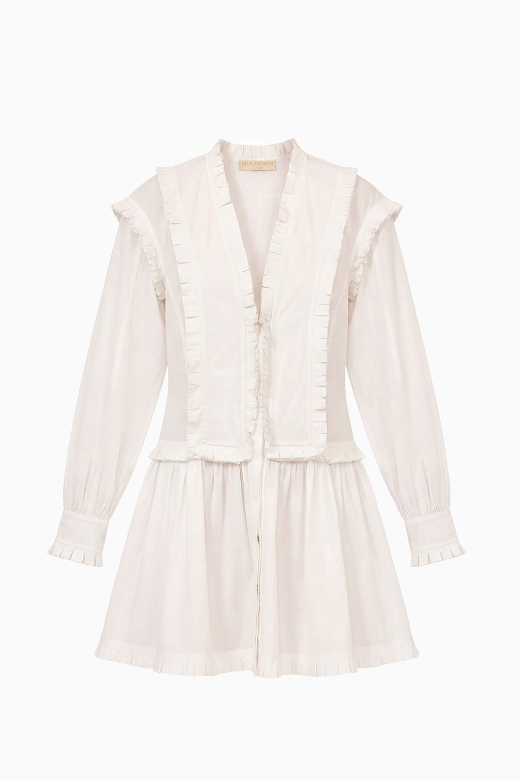Beatrix Cotton Mini Dress - Cowrie