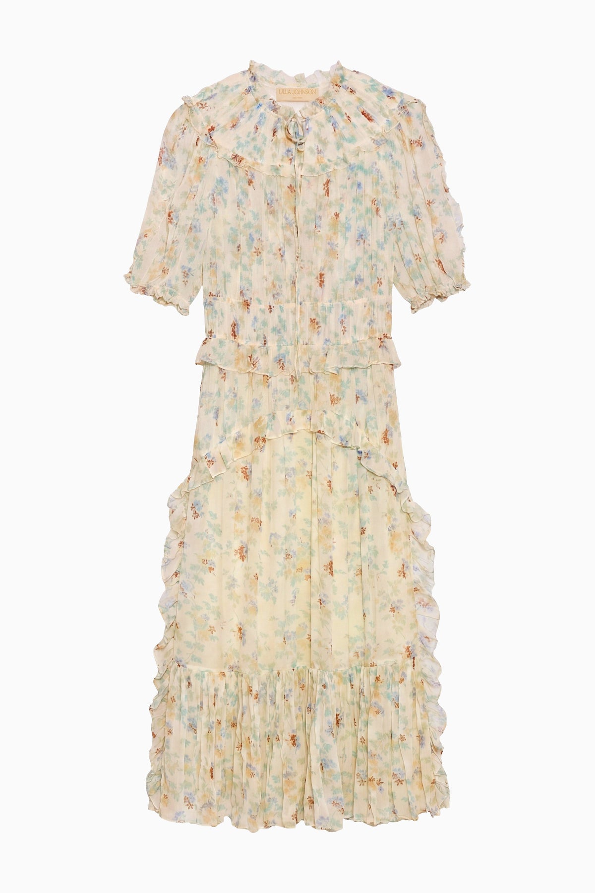 Wren Silk Dress - Moon Petal