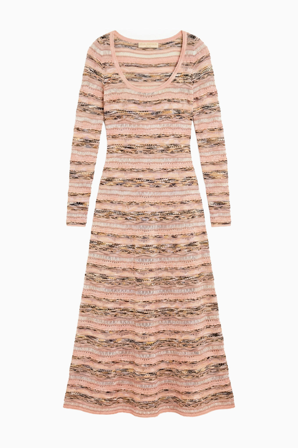 Sia Knit Dress - Hibiscus
