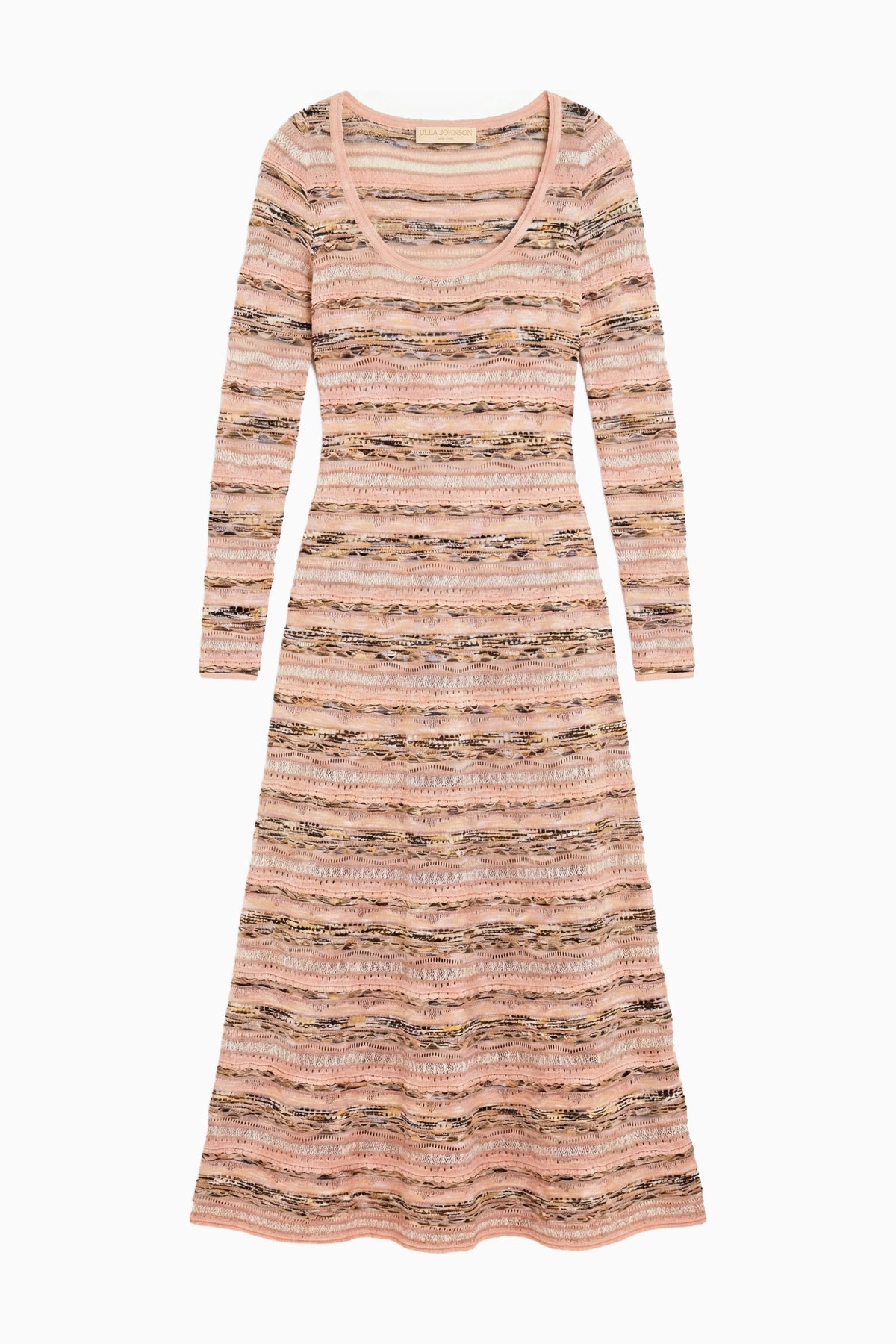Sia Knit Dress - Hibiscus