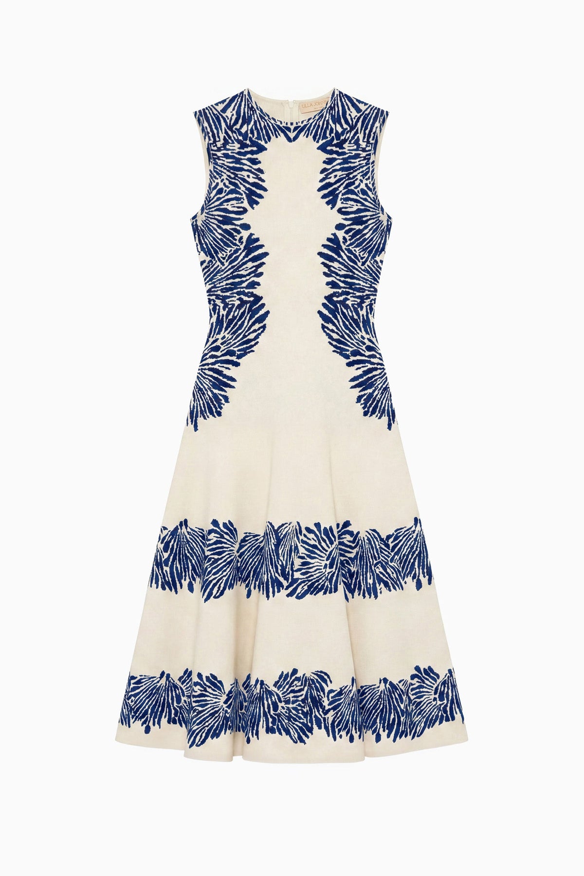 Iona Jacquard Knit Dress - Ocean