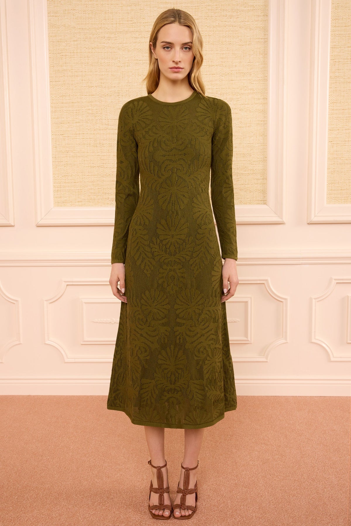 Angelica Dress - Moss