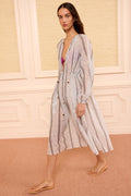 Aurora Coverup Dress - Salt Stone