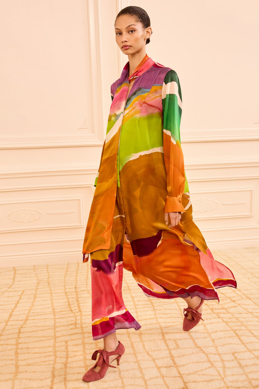 Critique Silk Dress - Nature Abhors A Vacuum