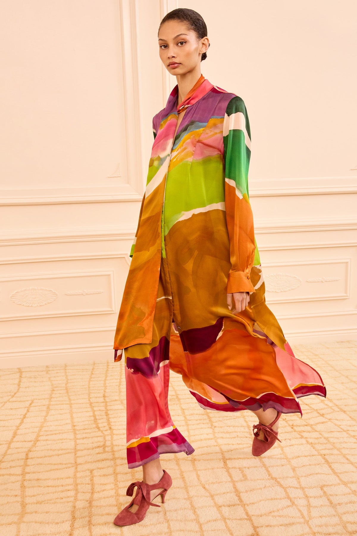 Critique Silk Dress - Nature Abhors A Vacuum