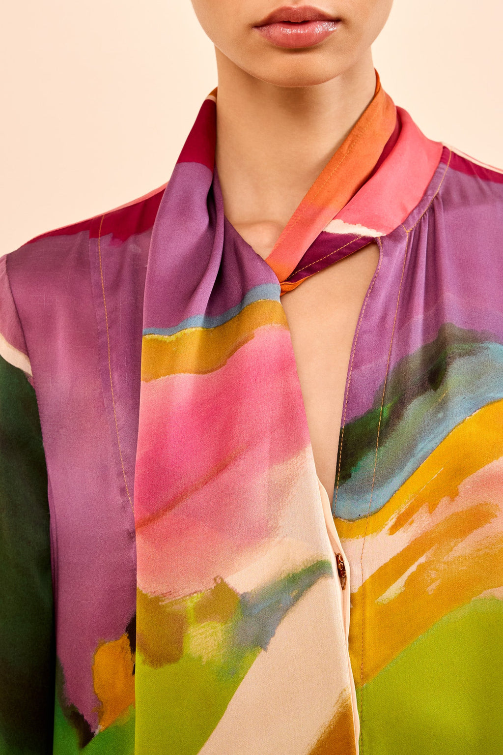 Critique Silk Dress - Nature Abhors A Vacuum