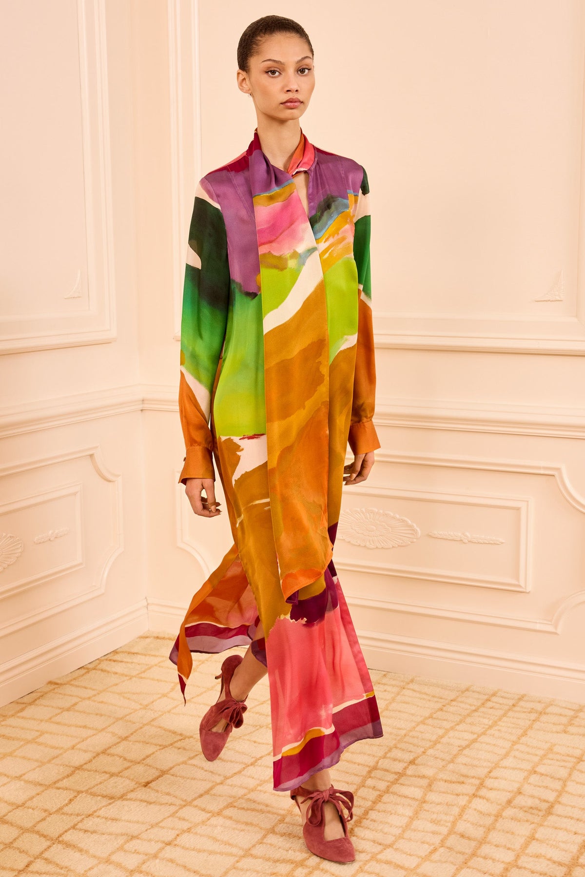 Critique Silk Dress - Nature Abhors A Vacuum