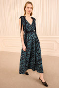 Karina Cotton Bow Dress - Midnight