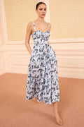 Ophelia Cami Cotton Dress - Ciel
