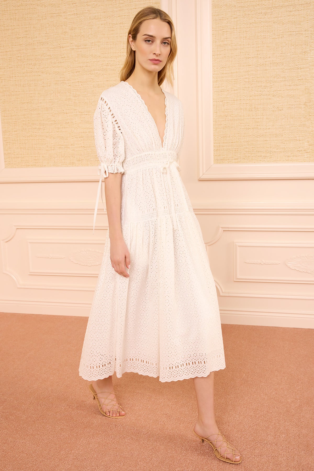 Ottilie Cotton Dress - Pristine