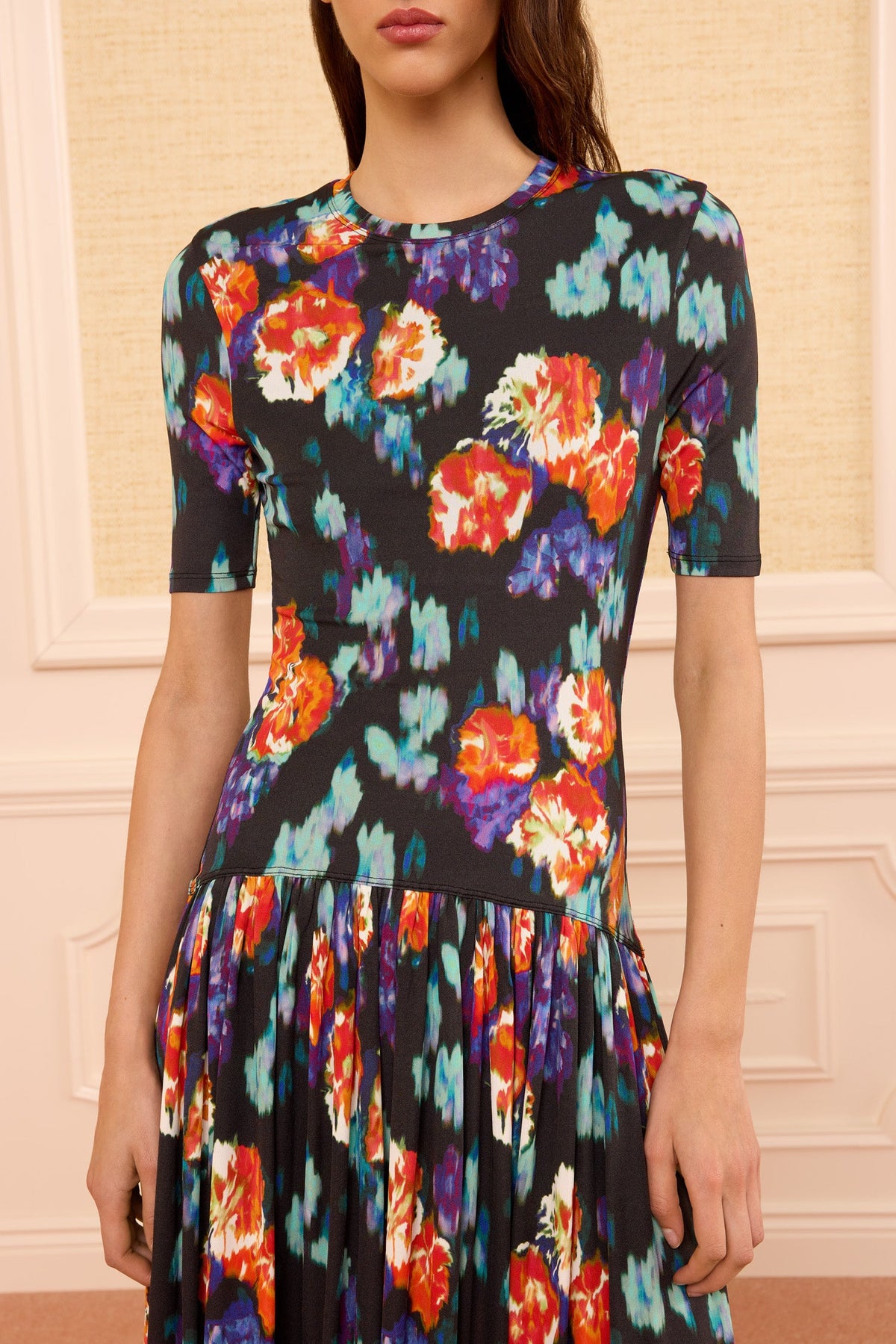 Sabine Jersey Dress - Nocturne