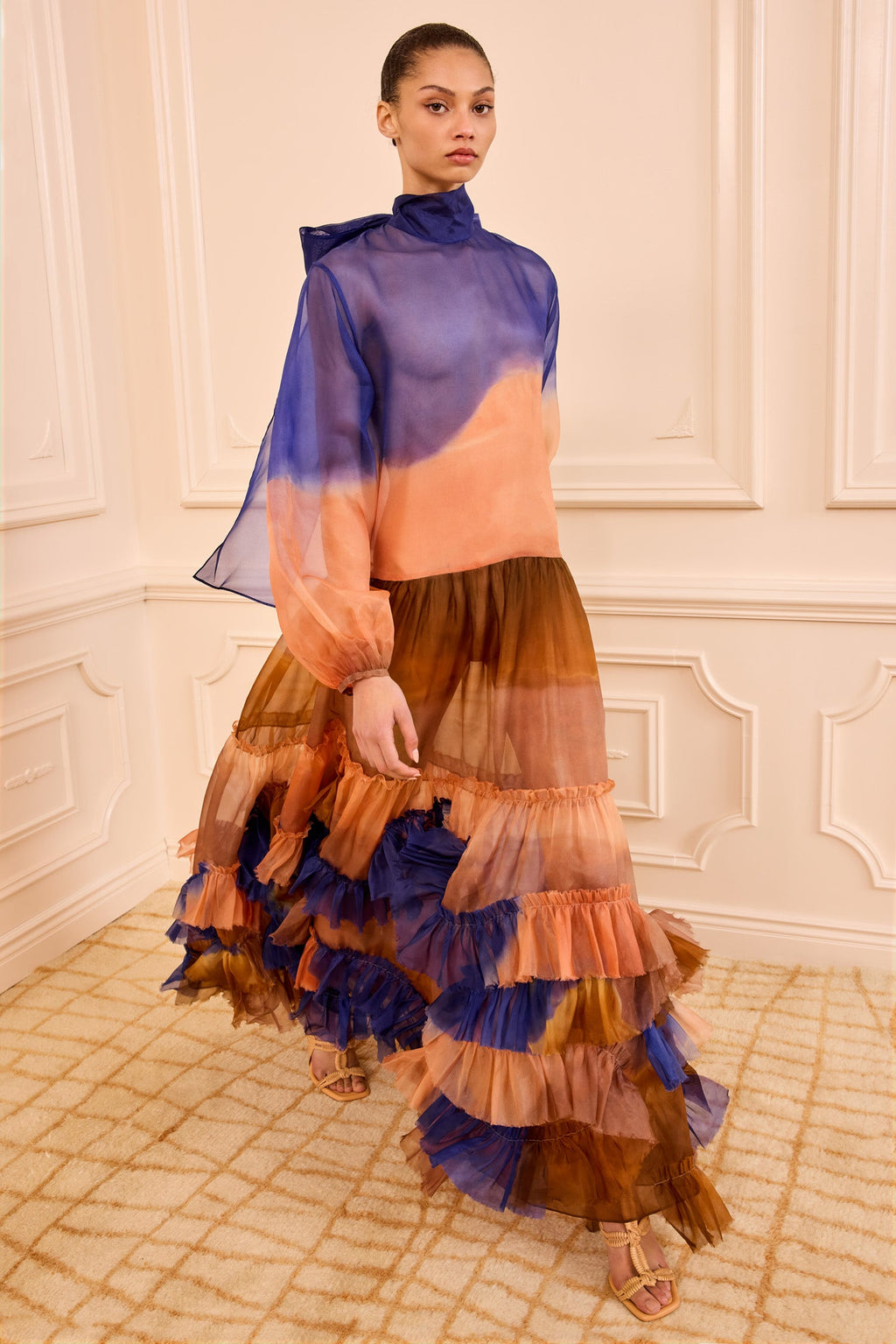 Swan Organza Gown - Moontide