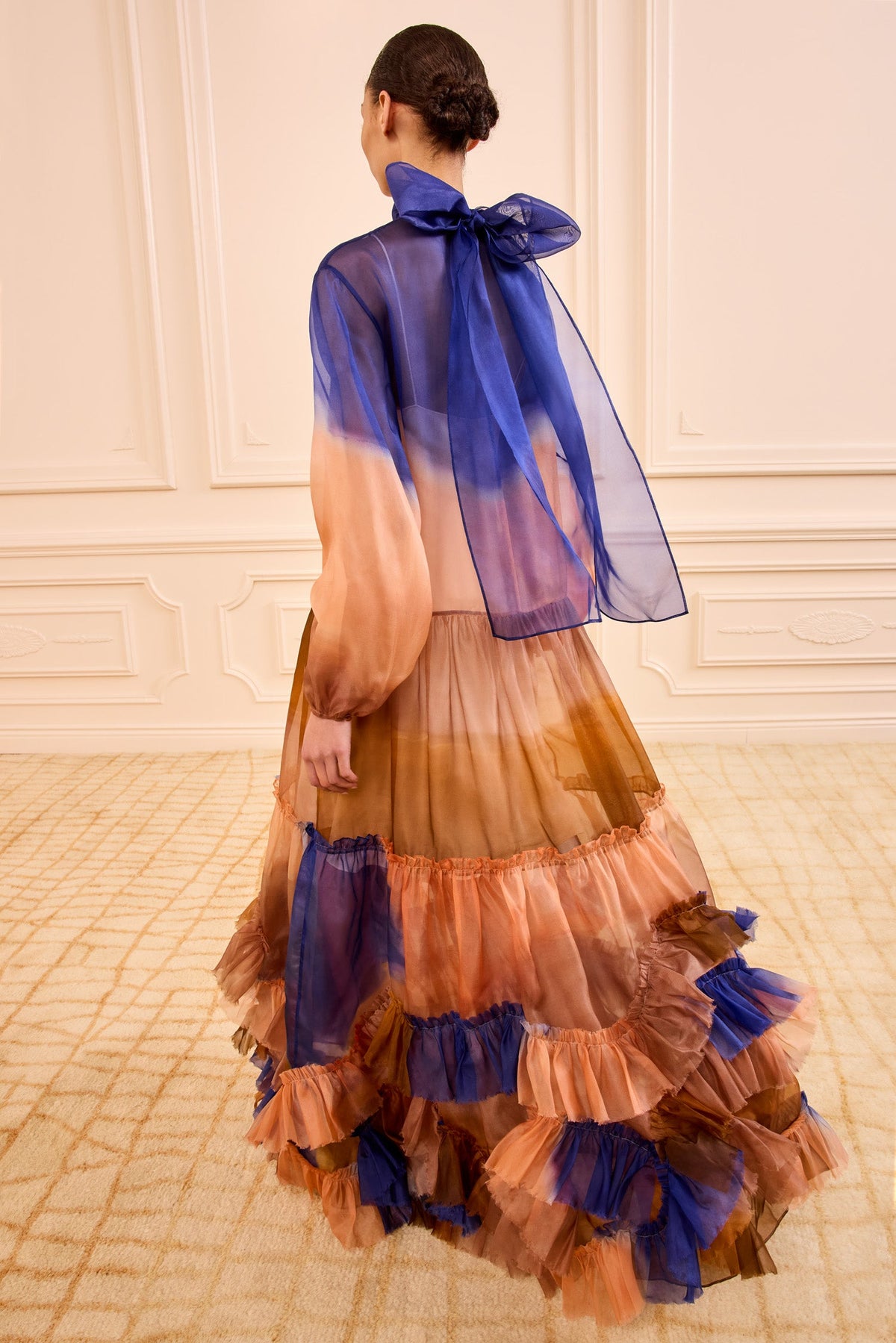 Swan Organza Gown - Moontide