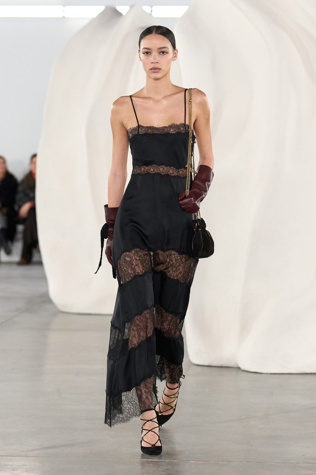Coco Sleeveless Silk Dress - Noir