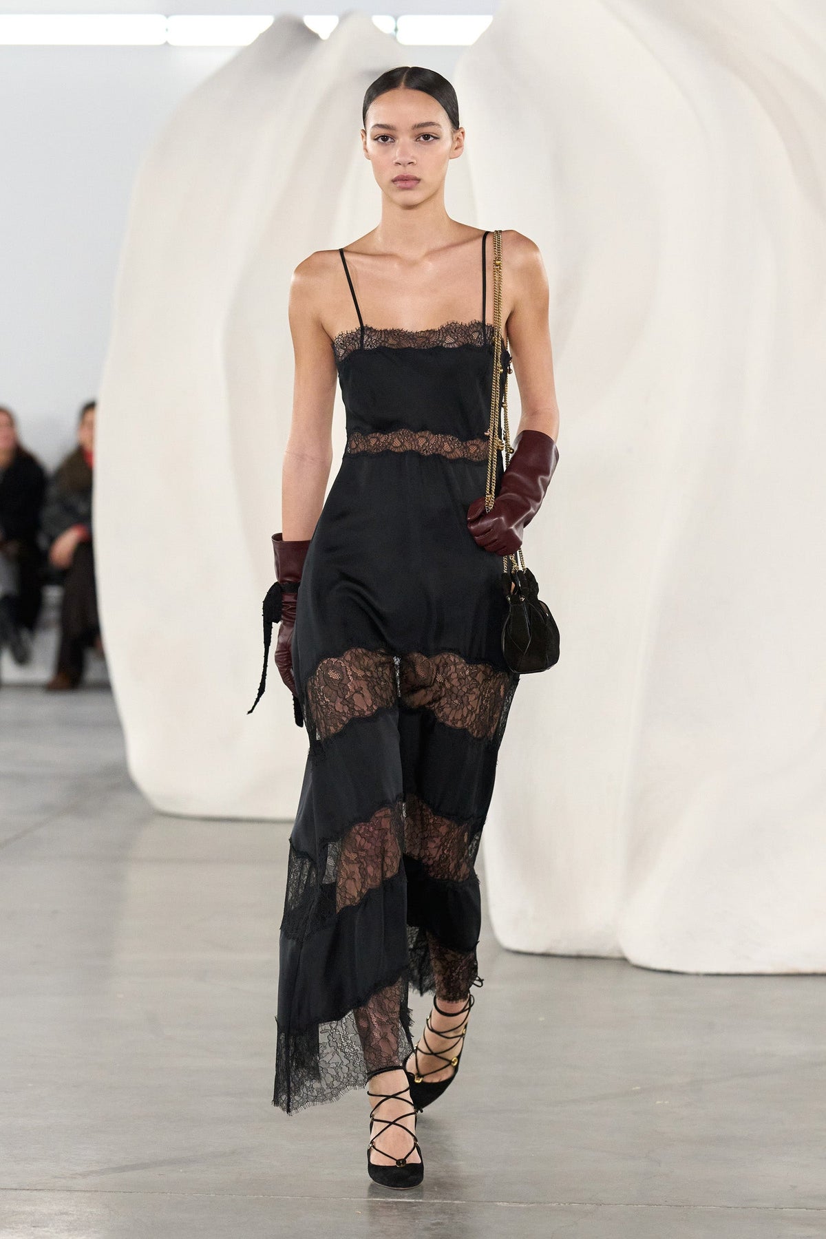 Coco Sleeveless Silk Dress - Noir