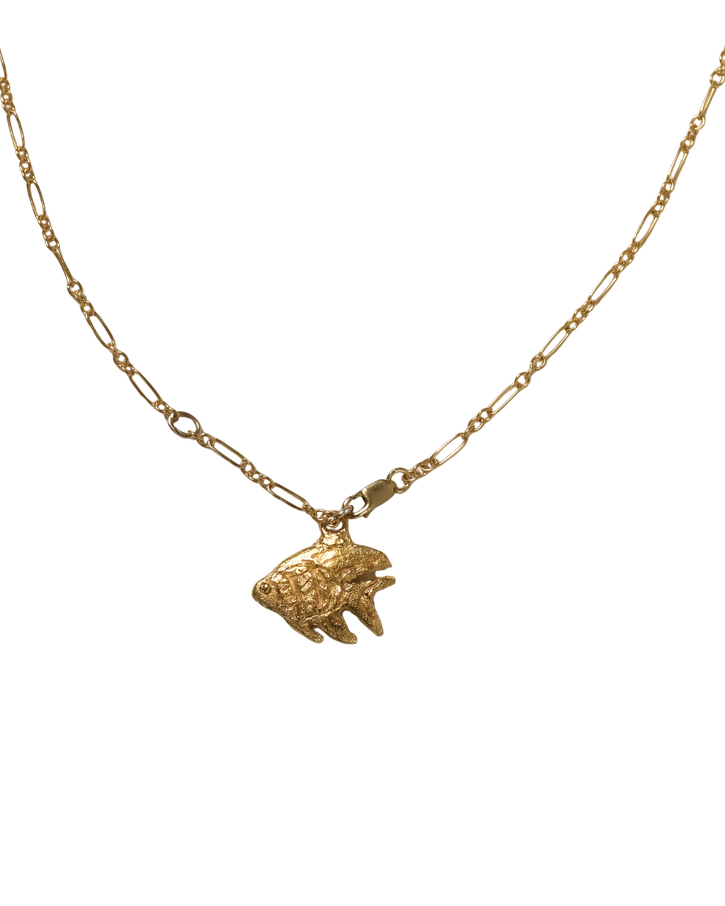 Kenny Flowers x Sun Vow Jewelry Reef Fish Gold Lariat Necklace