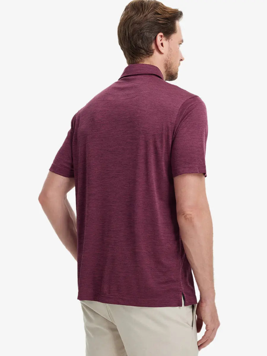 Modern Fit Melange Polo