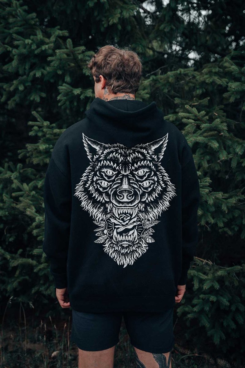 Bad Wolf Tattoo Inspired Hoodie