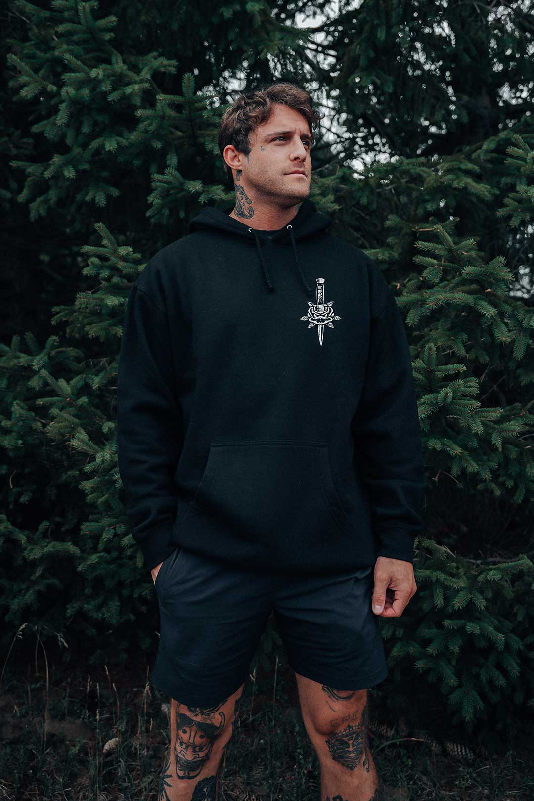 Bad Wolf Tattoo Inspired Hoodie